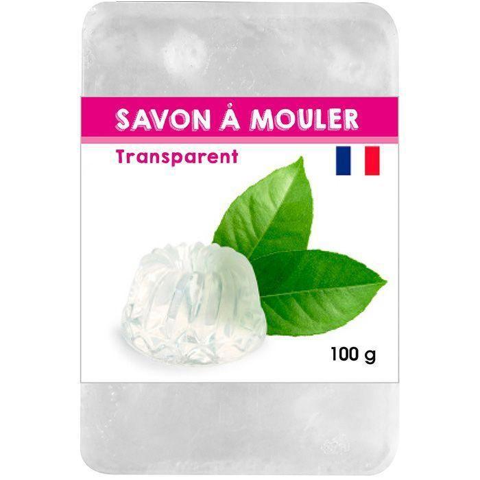 Graine Créative - Pain de savon 100 g Translucide