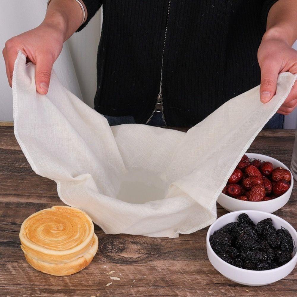 Absorbent Breathable Tofu Cloth Reusable Cotton Gauze New Straining Cloth