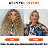 Волосы Ocean Wave Crochet Deep Wave Hawaii Curl Crochet Braids Синтетические косички Наращивание волос Ombre Blonde 18 дюймов Африканские кудри