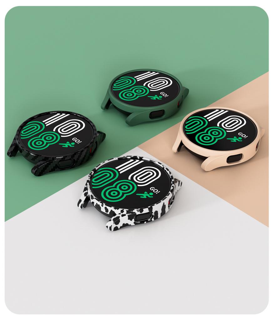 Чехол для Samsung Galaxy watch 4 Case 40мм 44мм аксессуары PC всесторонний Бампер Защита Galaxy watch 4 classic 46мм 42мм Case