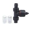 Aquarium CO2 Atomiser Diffuser 3 Way Aquarium Carbon Dioxide Atomiser Reactor for 16mm 22mm Water
