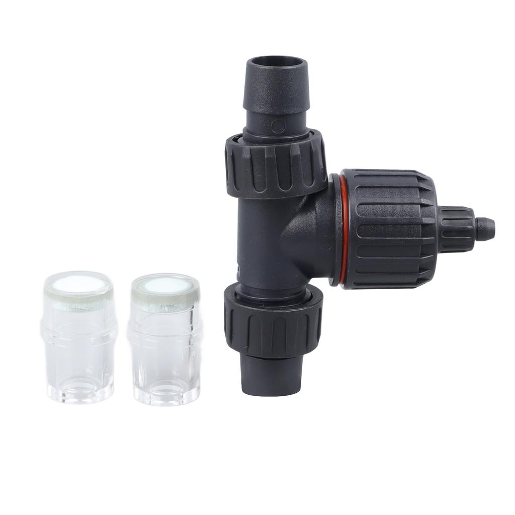Aquarium CO2 Atomiser Diffuser 3 Way Aquarium Carbon Dioxide Atomiser Reactor for 16mm 22mm Water