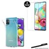 Protective Case - Toproduits® - Samsung A71 - Transparent - Flexible - Tempered Glass