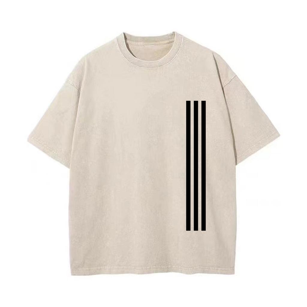 Оверсайз одежда с коротким рукавом ретро стираный хлопок свободные уличные топы ретро стираный винтажная футболка высокого качества футболки лето