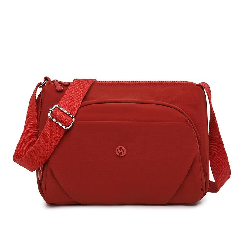 Simple Summer New Solid Color Shoulder Bag Women's Light Casual Outdoor Small Square Bag Fashion Commuter Messenger Bag
