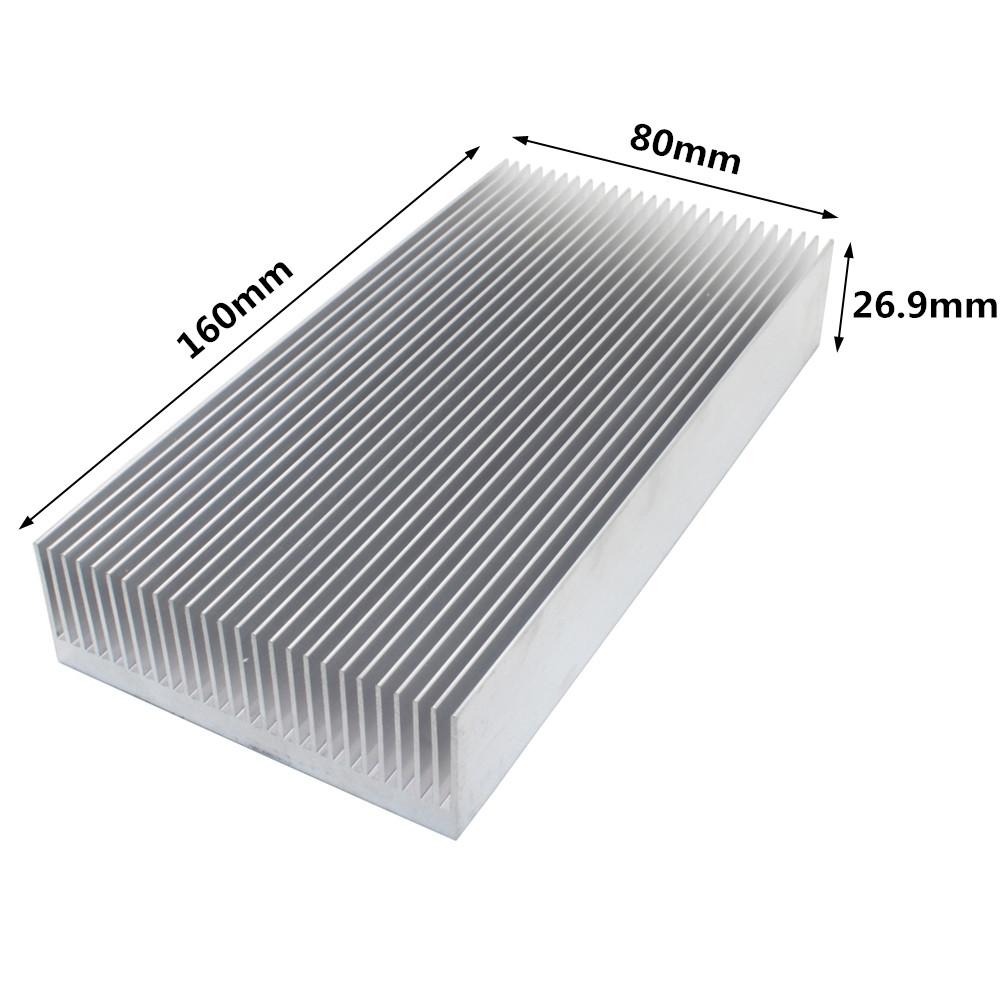 Extruded Aluminum Heatsink Radiator Heat Sink Cooler for LED Electronic Chip LCD Integrated Circuit Cooling Heat Dissipation