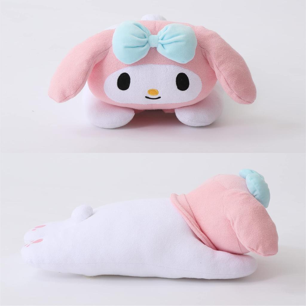 Подушка Nishikawa My Melody Body Sanrio Пушистая LH62273071, Стирка, Персонаж, Ворс, 42x22 см, Розовый,
