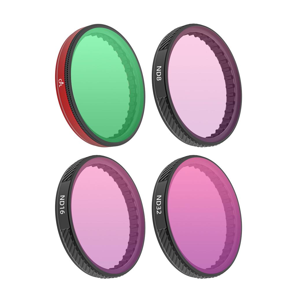 Фильтр для объектива для Action 5Pro/4/3 Фильтр MCUV ND8 ND16 ND32 ND64 CPL PL Фильтр для объектива камеры дрона Защитный Доступ