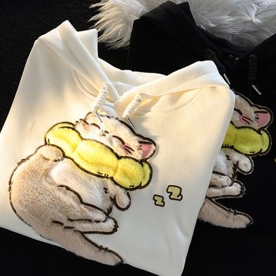 Женская модная повседневная толстовка с длинным рукавом и круглым вырезом, пуловер, топ с карманами