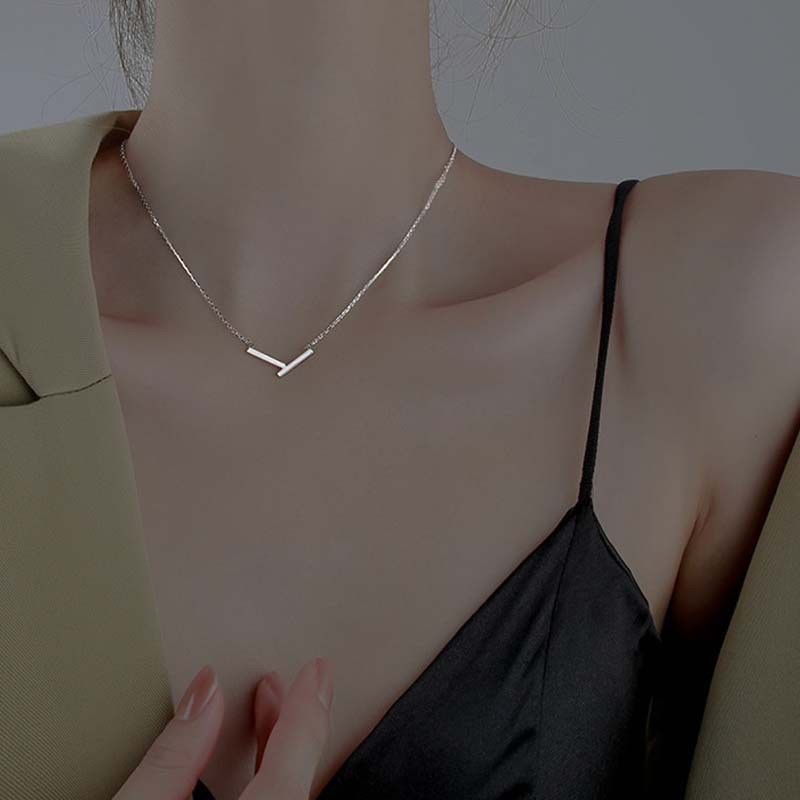 Женское серебряное ожерелье с геометрическим узором в виде бабочки и цветка, многофункциональная цепочка на ключицу, ювелирные изделия, аксессуары