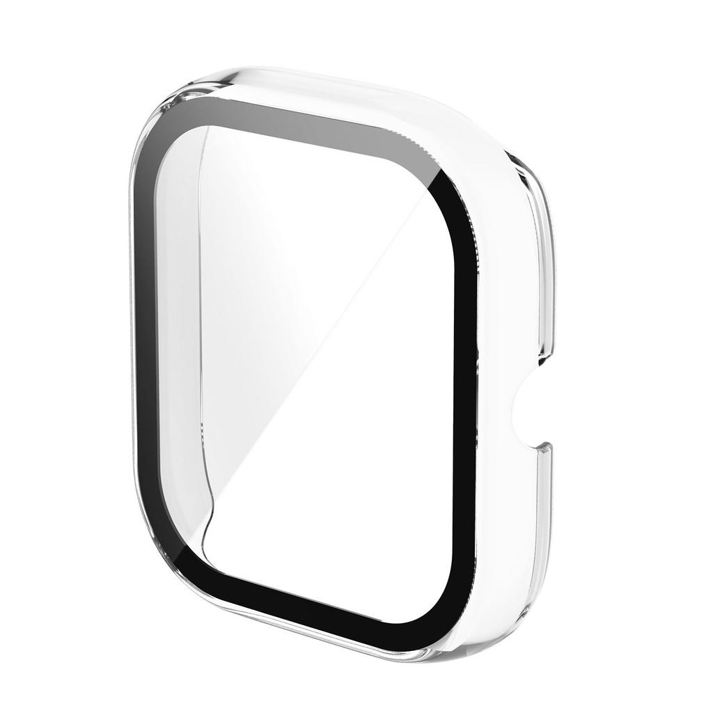 Чехол с твердым краем для Amazfit Bip U/Amazfit Bip U Pro, защитный чехол, защитный чехол из закаленной пленки для Amazfit Pop/Pop Pro