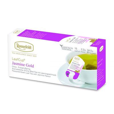 13670 Ronnefeld Leaf Cup Jasmine Gold 15 чайных пакетиков