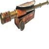Antique Brass Pirate Spyglass – Vintage Nautical Telescope with Leather Wrap 16inches