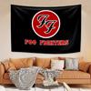 Rock Music Band Tapestries Heavy Metal Pop Foos Fighters Printed Cloth Indoor Home Decorations Wall Hanging Concert Decor