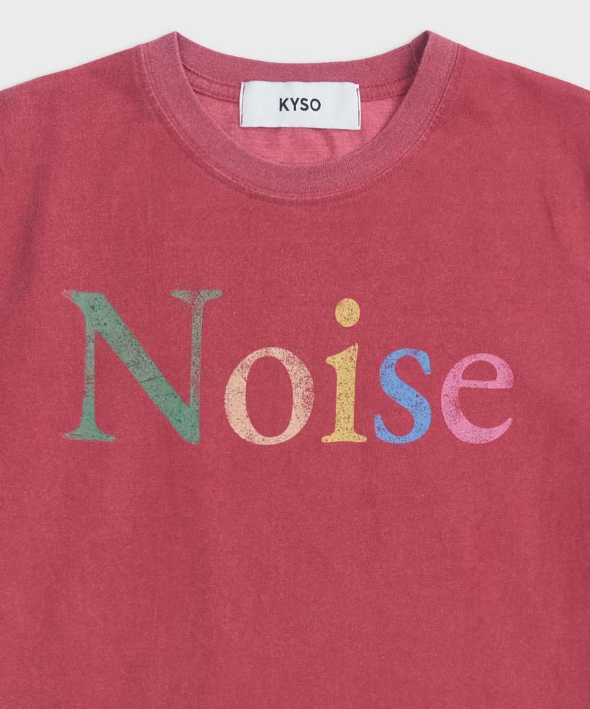 Кайсо (W.) Футболка Noise Винтажная Красная