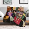 Wassily Kandinsky Throw Blanket Soft Warm Blanket Gift for Grandparents