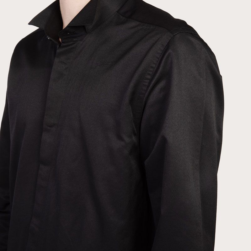 Мужская однотонная рубашка David JEAN-LOUIS SCHERRER