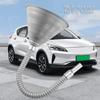 Маслозаправочная воронка для дизельных двигателей, устойчивая к коррозии бензиновая заливка, мотоциклетный фильтр с широким горлом, гибкий носик, универсальный