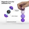 4PCS Silicone Magnetic Sensory Balls Trigger Point Fascia Yoga Ball Muscle Acupoint Roller Foot Hand Relief Stress Sensory Toy