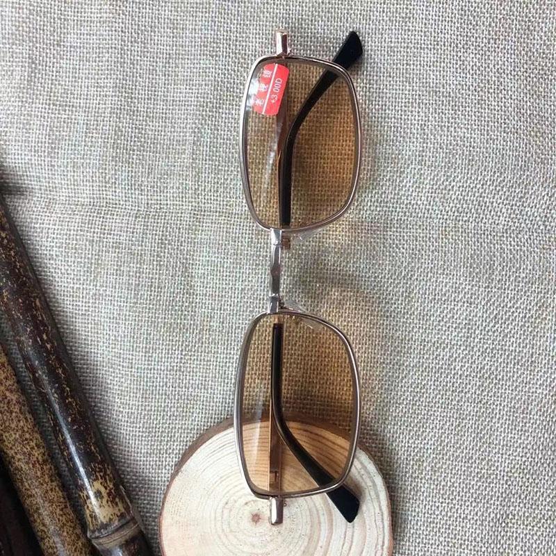 Очки для чтения с футляром, портативные женские винтажные складные очки, набор унисекс, очки