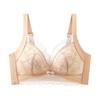 Wireless Lace Bra with Side Support and Anti-Sagging Design