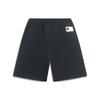 Li-Ning Pure Color Logo Straight Shorts Men Bottoms Black AKST079-5