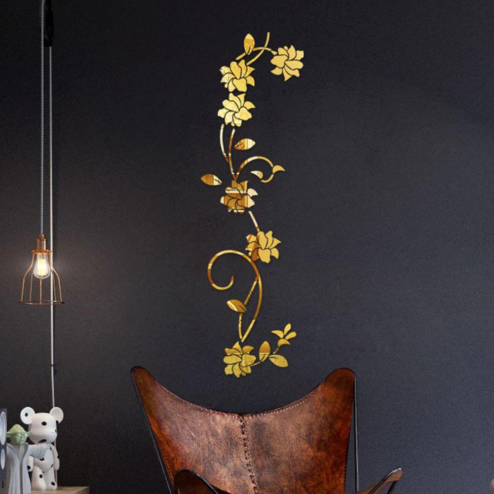 For Wall Door Wall Sticker Wall Sticker Black Gold