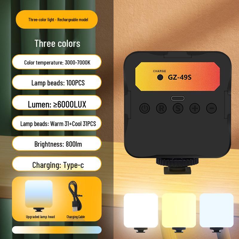 Мини RGB LED заполняющий свет для мобильной фотографии и DSLR