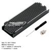 Радиатор SSD, ультратонкая профессиональная алюминиевая твердотельная охлаждающая термоподставка для жесткого диска для M.2 SSD 2280