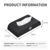 WDAW6 Car Armrest Tissue Box Leather Auto Seat Back Hanging Tissue Box For Alfa Romeo Giulietta GT 159 147 156 Brera Giulia Stelvio