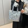 Elegant Luxurious Cotton Tote Bag For Women Large Capacity Available In Three Colors