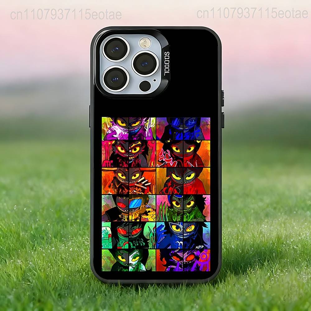 H-Homestucks T-Trolls смешной чехол для телефона для iPhone 17,16,15,14,13,12,11,Pro,Max,Plus,E,Air,Mini Черный ТПУ IMD чехол
