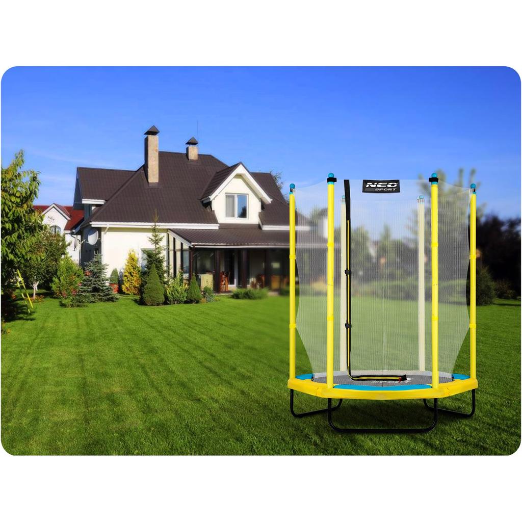 Children' Garden Trampoline 140 4.5 ft Neo-Sport