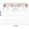 2026 Wall Calendar, Tempomind Calendar 2026, 18 Month Wall Calendar January 2026 to June 2027, 14" x 10.5" Aesthetic Hanging Calendar for Home Office