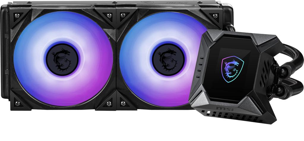 MSI MPG CORELIQUID K240 V2 Simple Water Cooling CPU Cooler Compatible with LGA1700 FN1699 Black