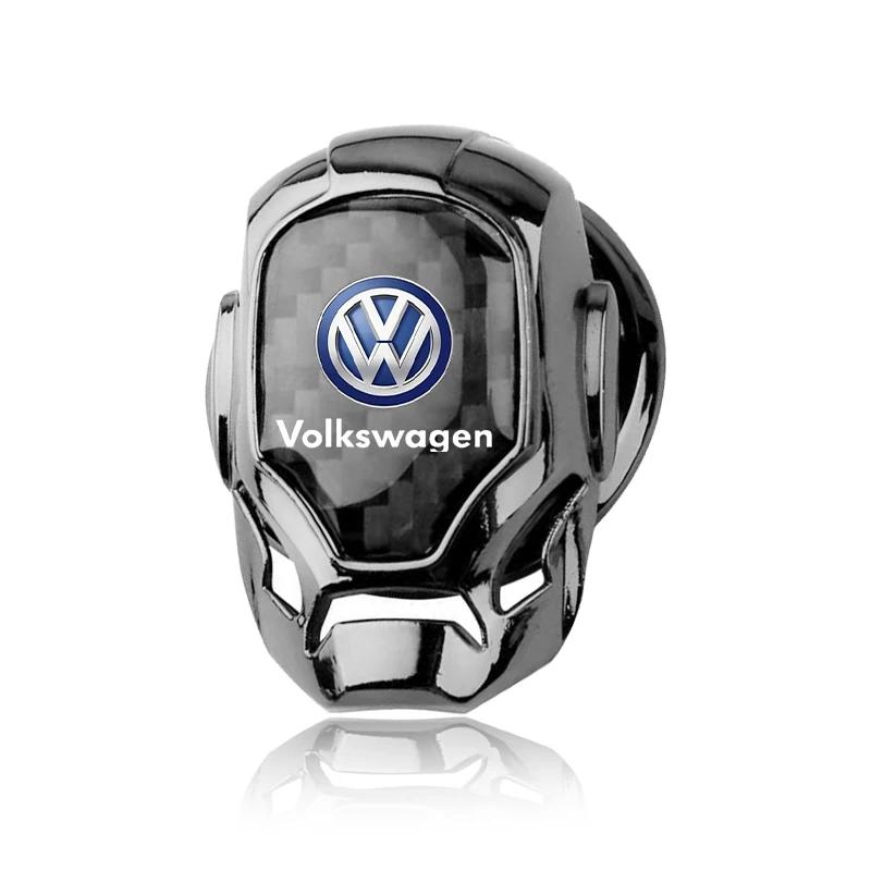 Car One-touch Start Cover Engine Ignition Switch Button Decor Sticker Caps For VW Golf 3 4 MK3 MK4 Passat 3BG Polo 6N 9N Borav Ub7