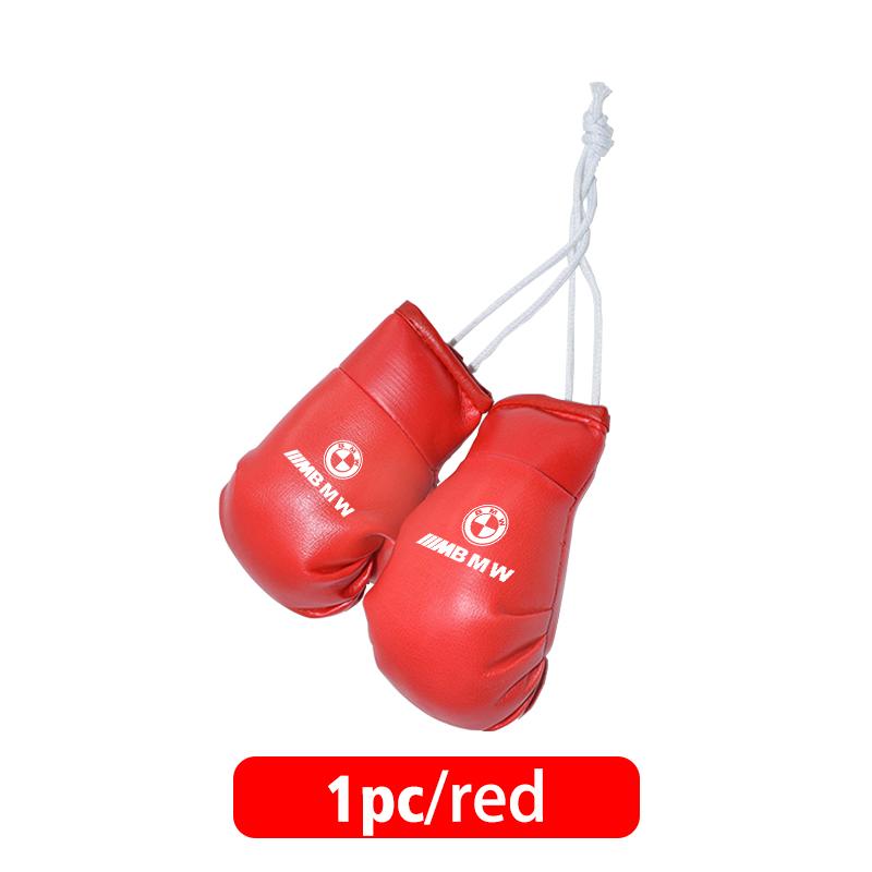 2pcs Mini Boxing Gloves Car Pendant Home Wall Hanging Decoration For BMW M Performance Alpina M3 M5 M6 X1 X3 X4 X5 G20 OF8