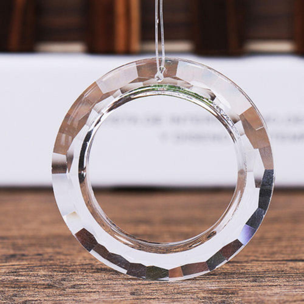 Handing Hot Drops Ring Parts Glass Pendant Prisms Refurbishing Lamp Repair Crystals Lamp