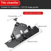 Adjustable Angle 45 Degree Chamfer Frame Metal Angle Grinder Chamfer Holder  115/125 Angle Grinder