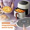 1400W 8L Air Fryer Without Oil Household Intelligent Deep Air Fryers Oven 360° Hot Air Circulation Cooker Smart Touch AirFryer
