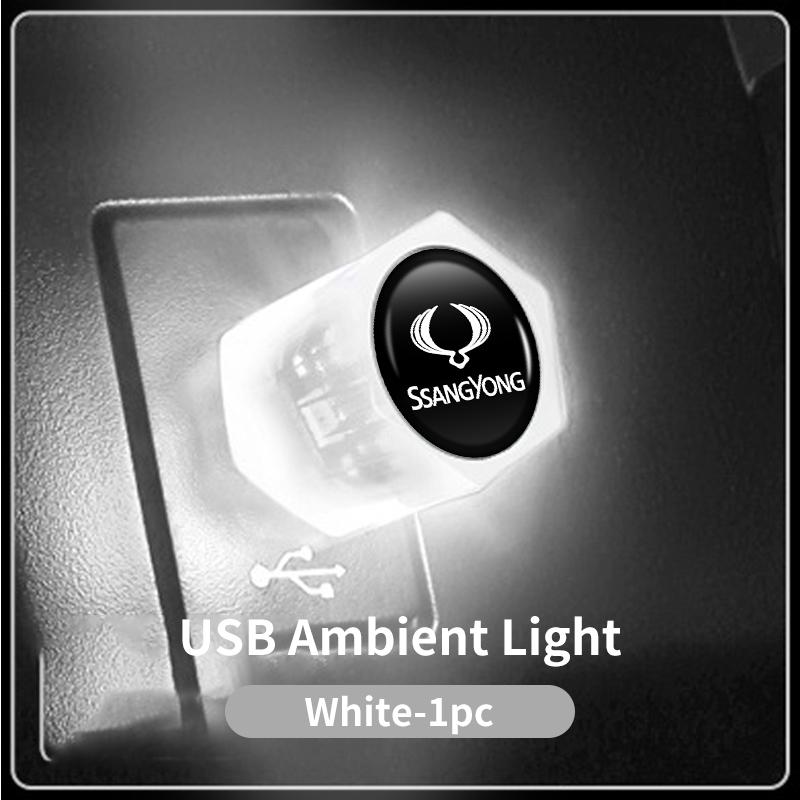 BMB1 Car LED Ambient Light USB Free Installation Interior Decorative Atmosphere Light For SsangYong Actyon Korando Rexton Kyron