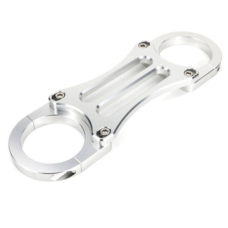 Motorcycle Front Fork Brace CNC Aluminum Bracket For HONDA CB400 CBR600F CBR500R CBF600 CBF500 X11 VFR800 CB1300 CB900F Hornet