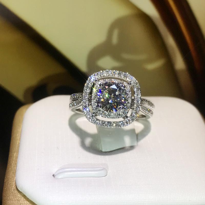 Новые нежные кольца принцессы с блестящим цирконием для танцевальной вечеринки, нарядное женское кольцо высокого качества, новые модные украшения