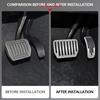 For Tesla Model 3 Foot Pedal Model Y 2021 2022 2023 Brake Pedale Cover Accelerator Rest Pedals Car Accessories Styling