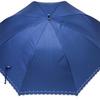 Rose Sangyo Florence Kelly Rain or Shine 60cm Jump Umbrella with Embroidered 82601102 Flowers, Navy,