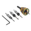 Tapered Guide Drills 4-Piece Drill Bit Set DIY Home Repairs Efficient Chip Evacuation Exceptional Hardness 120g