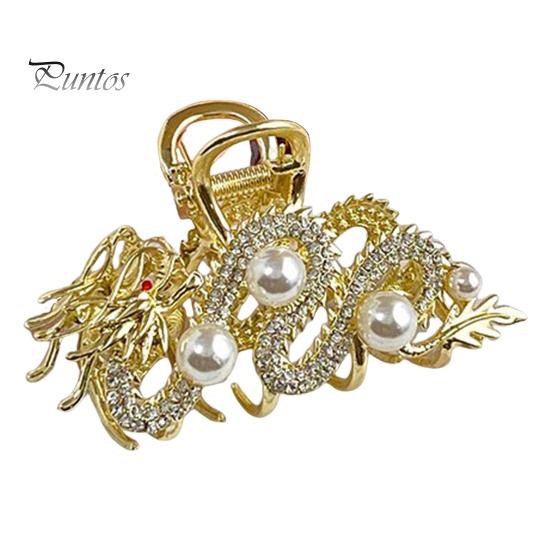 Женская заколка для волос в китайском стиле в форме дракона, противоскользящие зубцы, заколка для волос с затылком, акула, аксессуар для волос