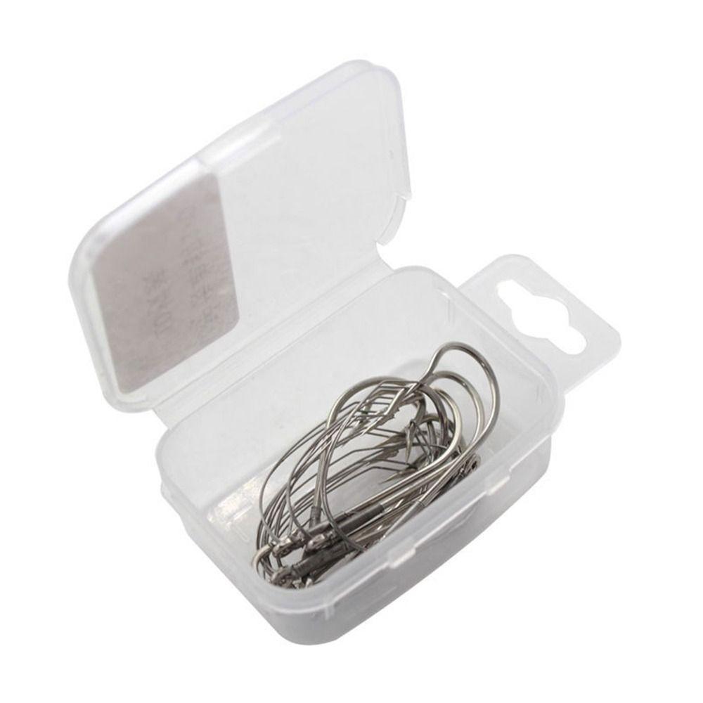 20pcs Weedless Barbed Fishing Hook Single Hook Carp Fishing Hook New Fly Hook
