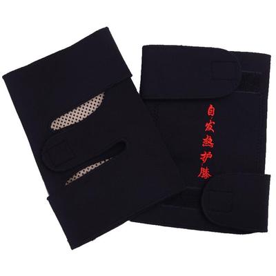 1 пара турмалиновых магнитных самонагревающихся наколенников для здравоохранения, фитнеса и спорта, поддержка колена