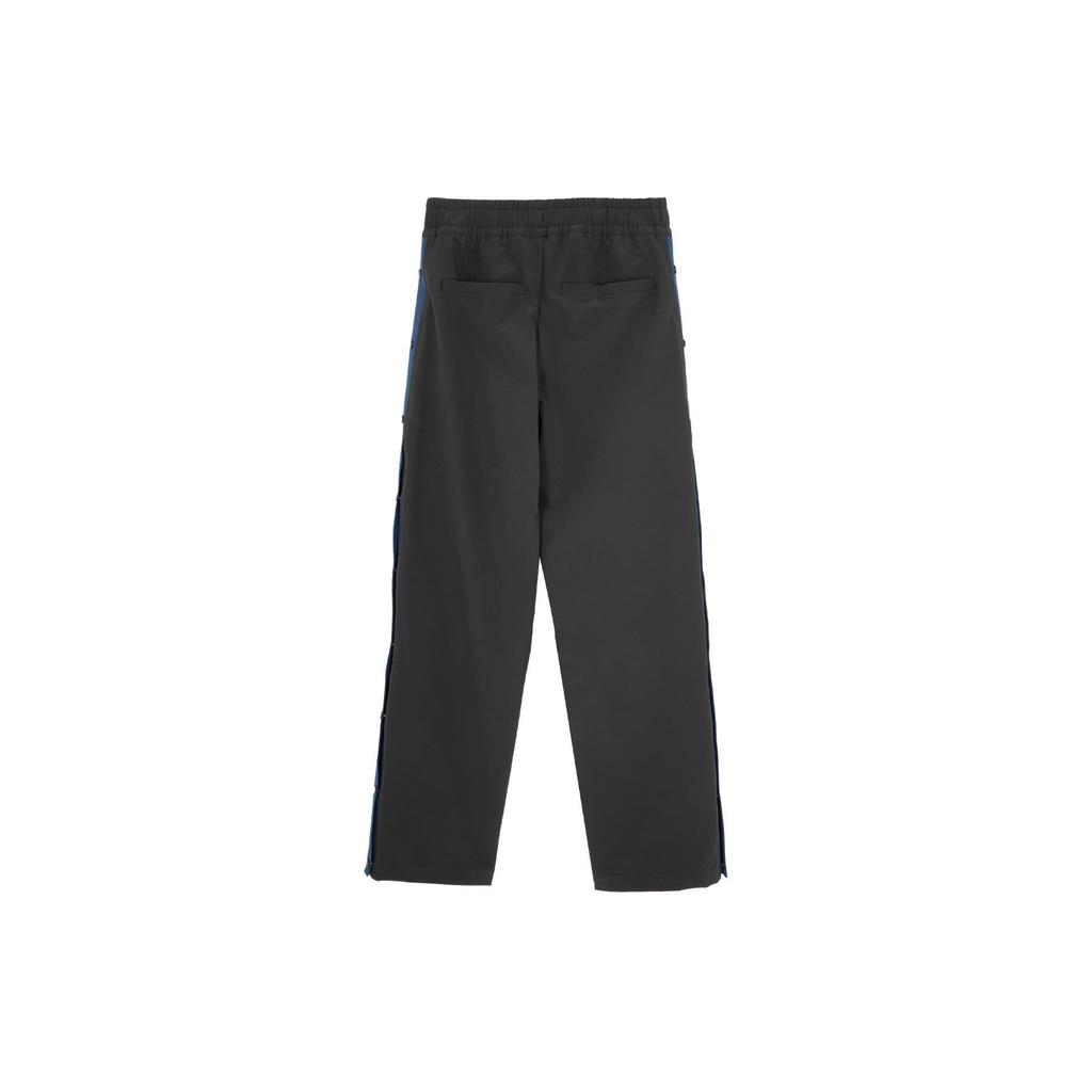 Puma Color Block Outdoor Casual Elastic Straight Leg Mid Rise Retro Sports Knit Pants Unisex Pants Black 628204-01